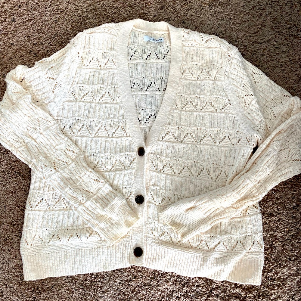 Cream Cardigan